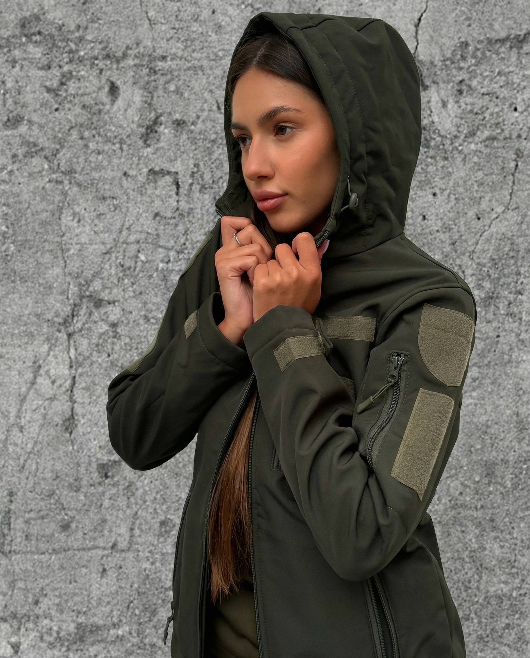 Kurtka SoftShell Oliva