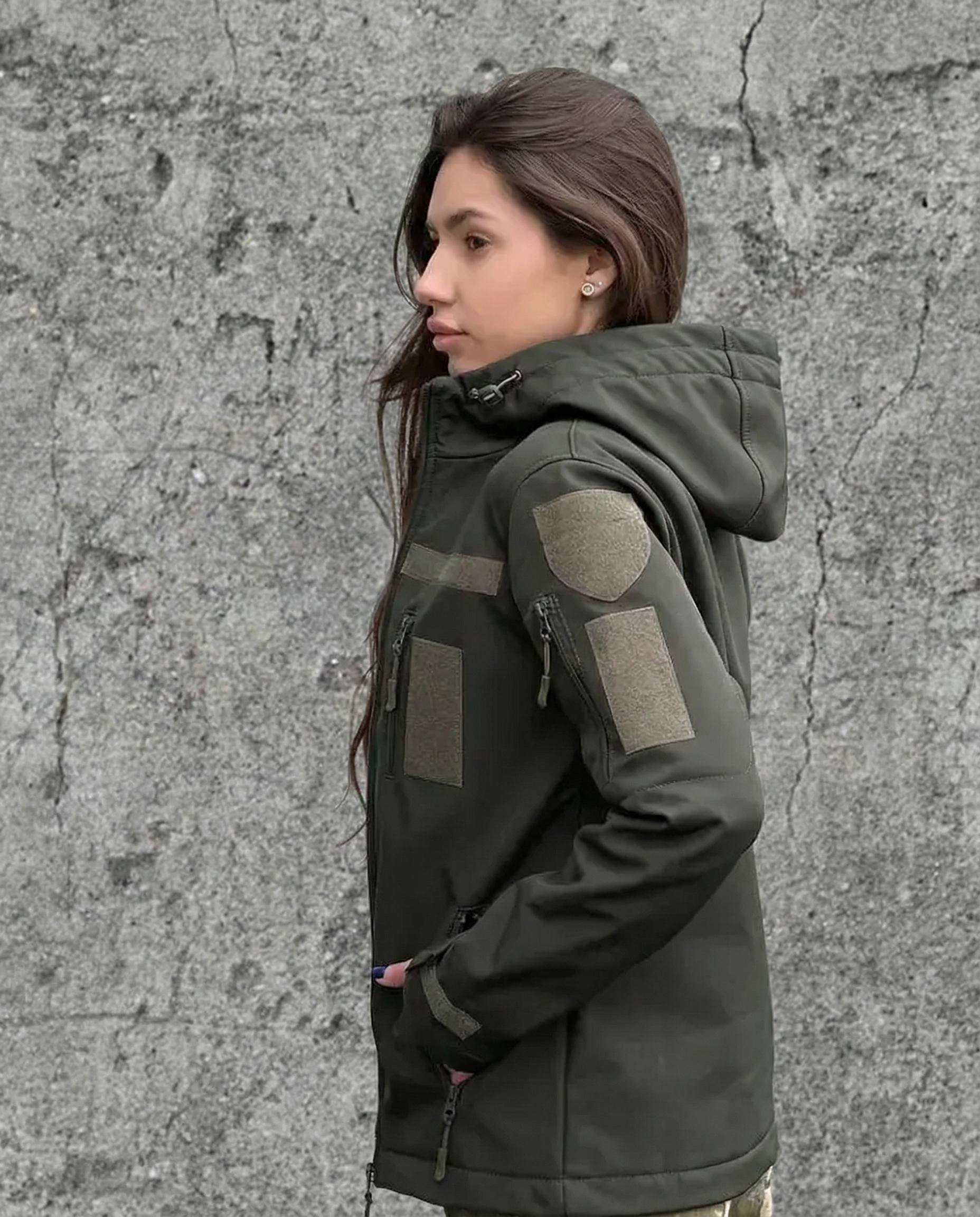 Kurtka SoftShell Oliva