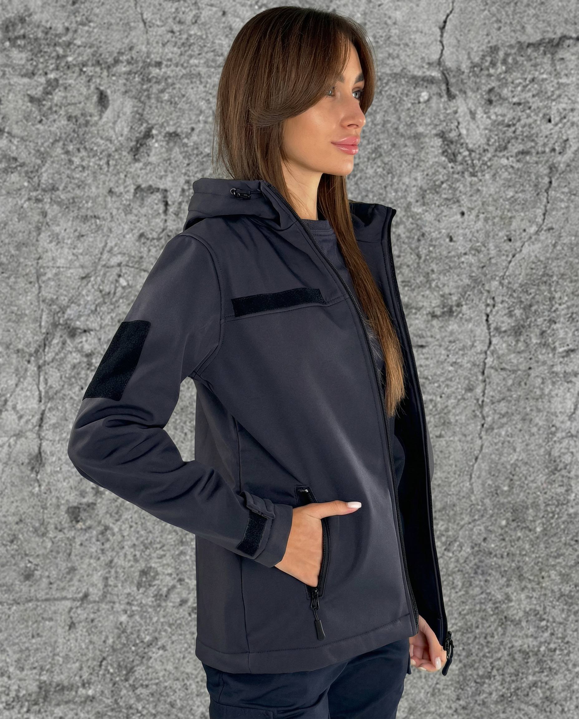 Kurtka SoftShell Granatowy